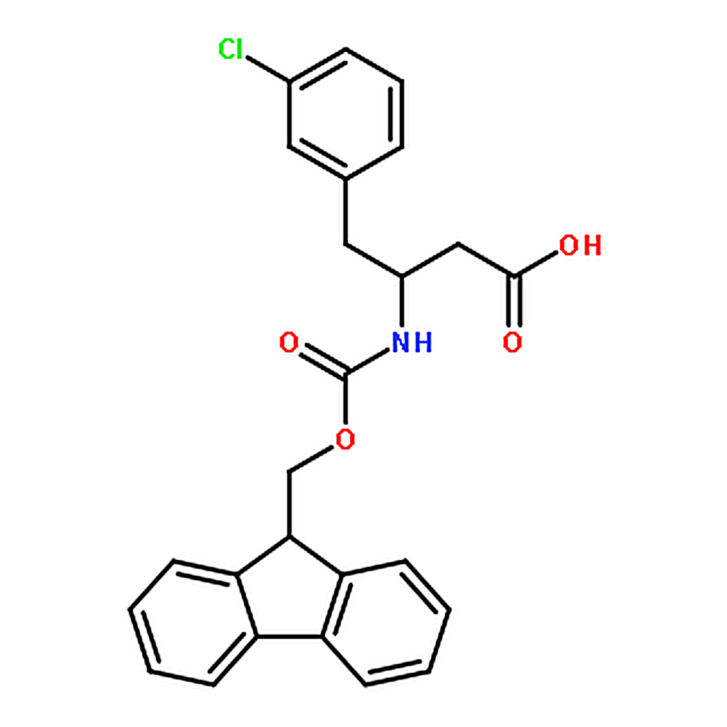 RHAWN (R)-3-((((9H-Fluoren-9-yl)methoxy)carbonyl)amino)-4-(3-chlorophenyl)butanoic acid
