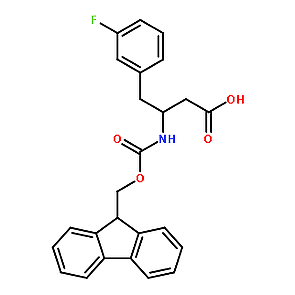 RHAWN (R)-3-((((9H-Fluoren-9-yl)methoxy)carbonyl)amino)-4-(3-fluorophenyl)butanoic acid