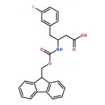 RHAWN (R)-3-((((9H-Fluoren-9-yl)methoxy)carbonyl)amino)-4-(3-fluorophenyl)butanoic acid