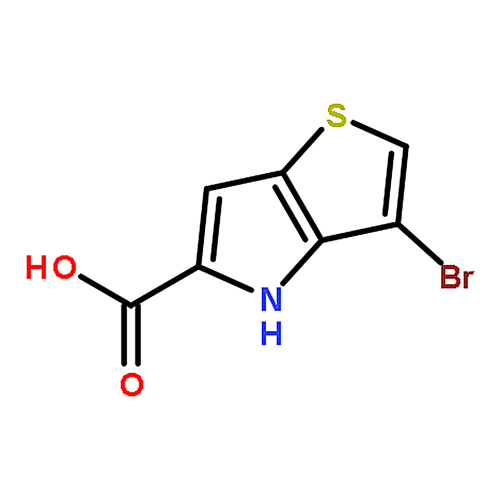 RHAWN 3-Bromo-4H-thieno[3，2-b]pyrrole-5-carboxylic acid