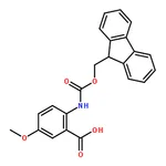 RHAWN 2-((((9H-Fluoren-9-yl)methoxy)carbonyl)amino)-5-methoxybenzoic acid