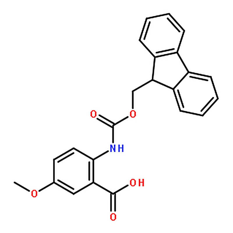 RHAWN 2-((((9H-Fluoren-9-yl)methoxy)carbonyl)amino)-5-methoxybenzoic acid