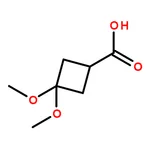 RHAWN 3,3-Dimethoxycyclobutanecarboxylic acid