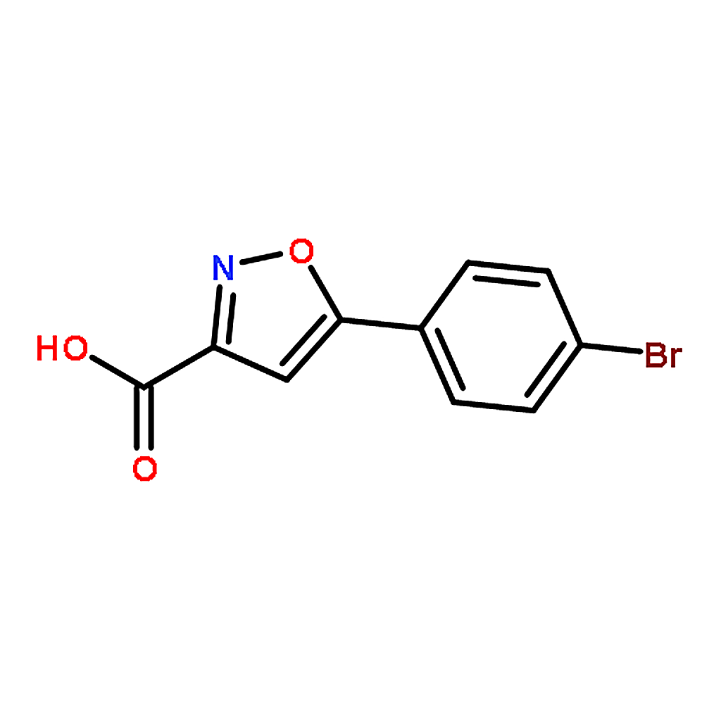 RHAWN 5-(4-Bromophenyl)isoxazole-3-carboxylic Acid