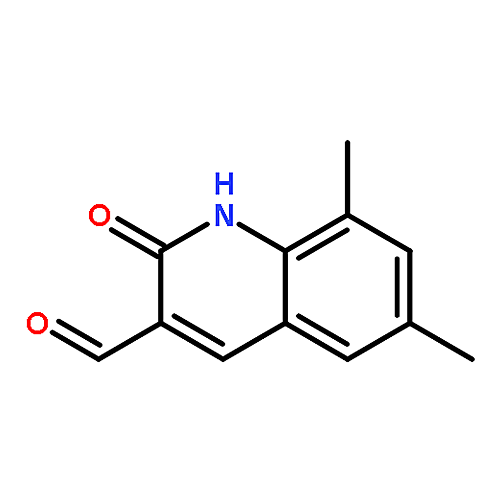 RHAWN 6,8-Dimethyl-2-oxo-1,2-dihydroquinoline-3-carbaldehyde