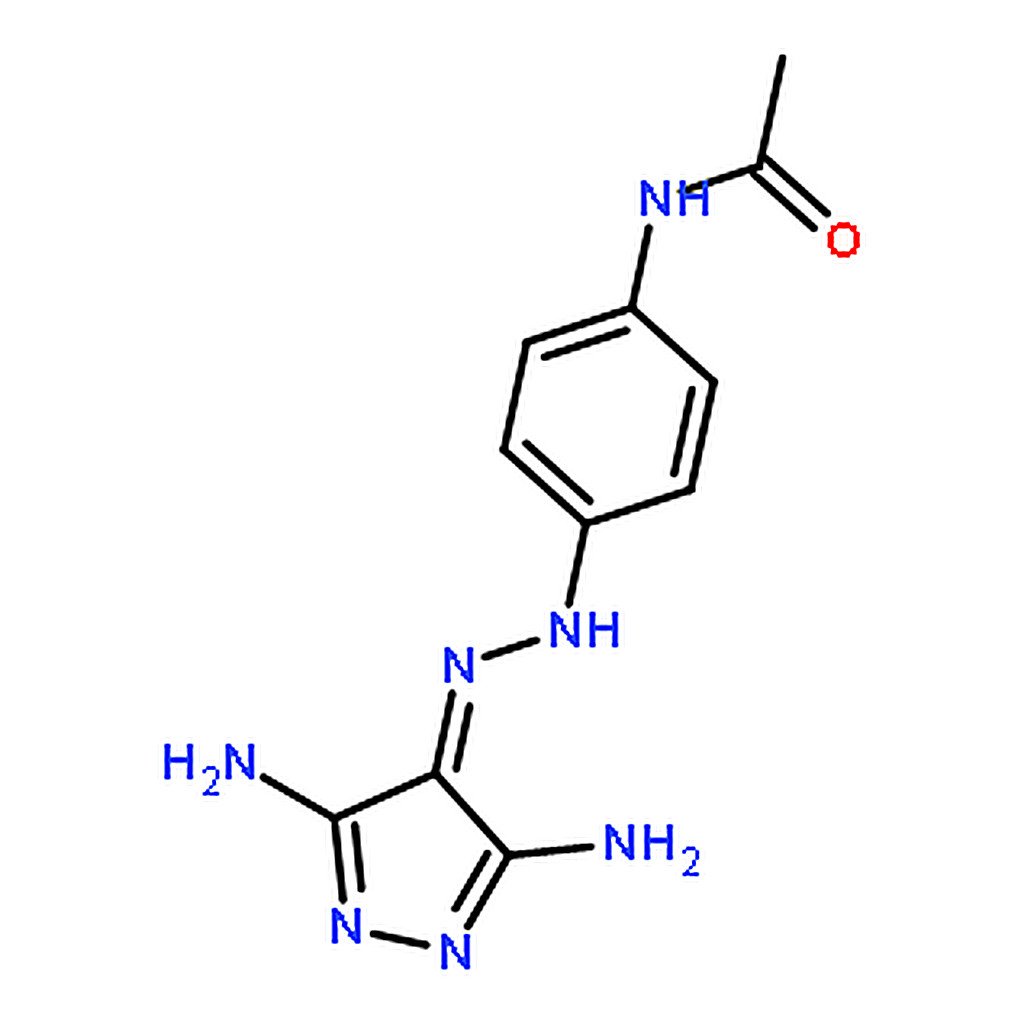 RHAWN N-(4-(2-(3,5-Diamino-4H-pyrazol-4-ylidene)hydrazinyl)phenyl)acetamide