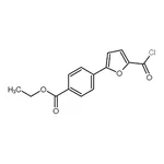 RHAWN Ethyl 4-(5-chlorocarbonyl-2-furyl)benzoate