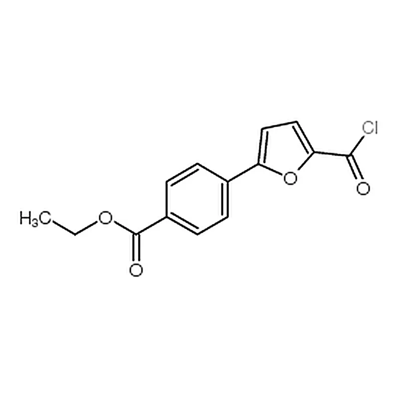 RHAWN Ethyl 4-(5-chlorocarbonyl-2-furyl)benzoate