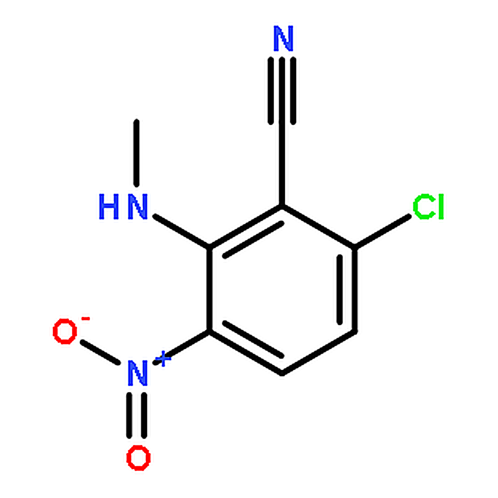 RHAWN 6-chloro-2-methylamino-3-nitrobenzonitrile