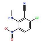 RHAWN 6-chloro-2-methylamino-3-nitrobenzonitrile