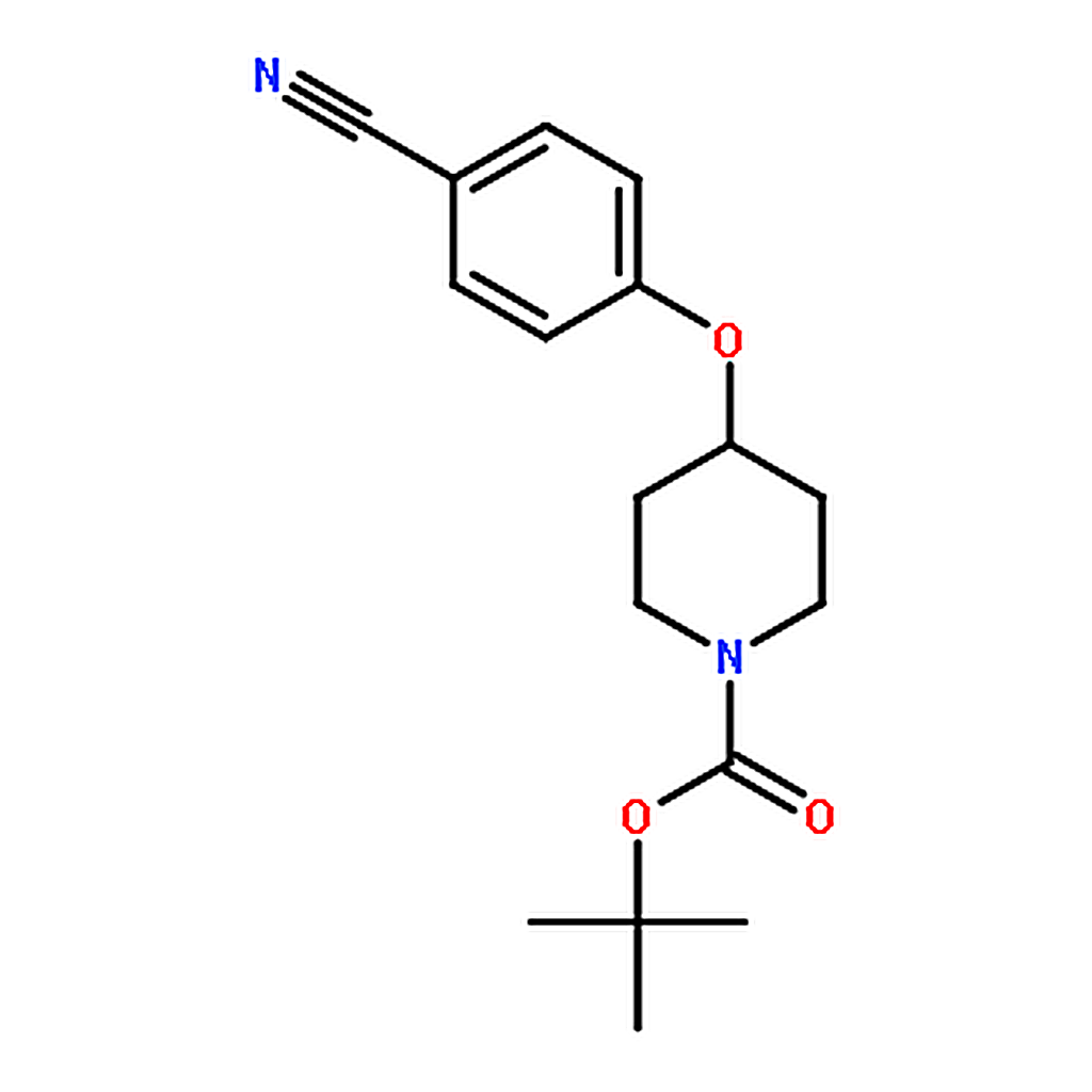 RHAWN tert-Butyl 4-(4-cyanophenoxy)piperidine-1-carboxylate