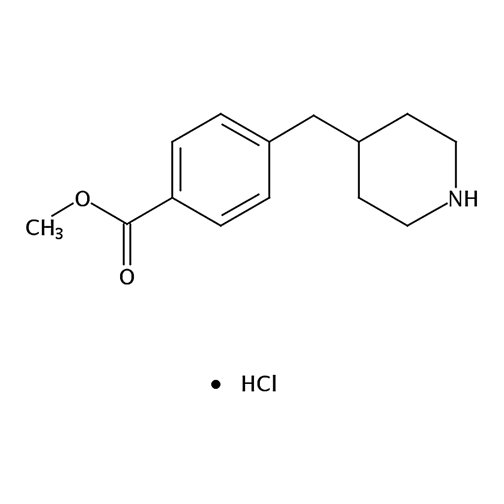 RHAWN Methyl 4-(piperidin-4-ylmethyl)benzoate hydrochloride
