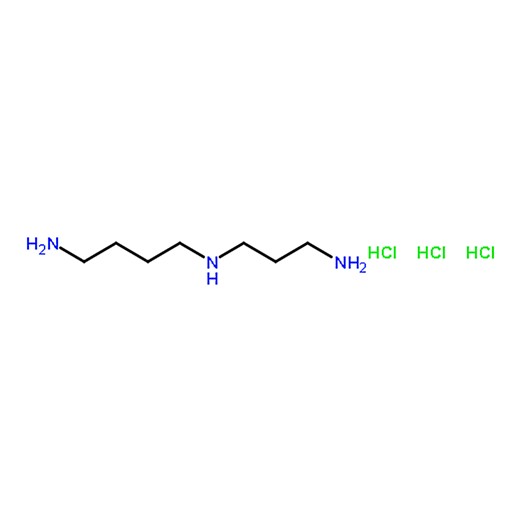 RHAWN N'-(3-aminopropyl)butane-1,4-diamine,trihydrochloride