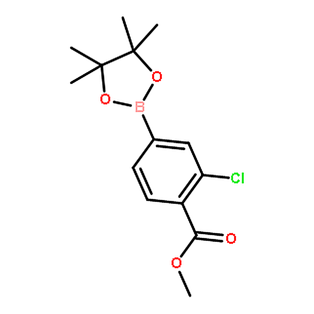 RHAWN Methyl 2-chloro-4-(4,4,5,5-tetramethyl-1,3,2-dioxaborolan-2-yl)benzoate