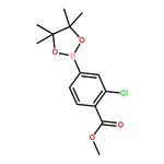 RHAWN Methyl 2-chloro-4-(4,4,5,5-tetramethyl-1,3,2-dioxaborolan-2-yl)benzoate