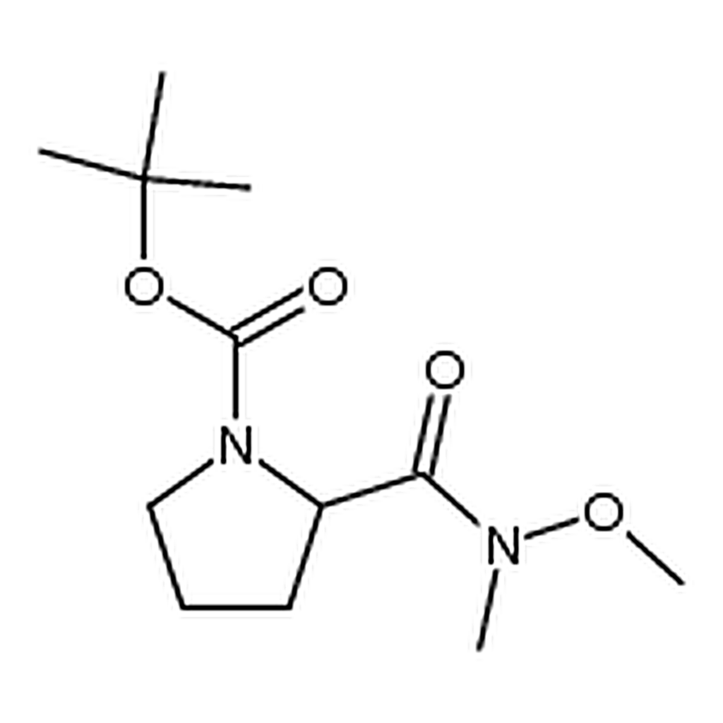 RHAWN tert-Butyl 2-(methoxy(methyl)carbamoyl)pyrrolidine-1-carboxylate