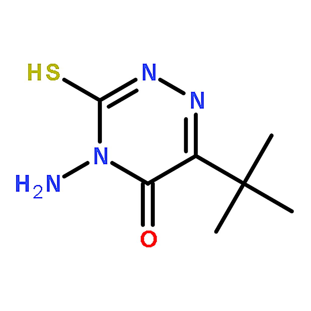RHAWN 4-Amino-6-(tert-butyl)-3-mercapto-1，2，4-triazin-5(4H)-one