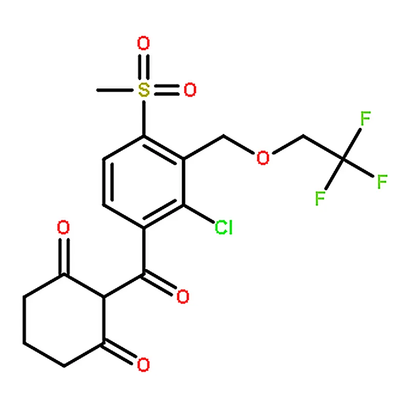 RHAWN 2-(2-Chloro-4-(methylsulfonyl)-3-((2,2,2-trifluoroethoxy)methyl)benzoyl)cyclohexane-1,3-dione