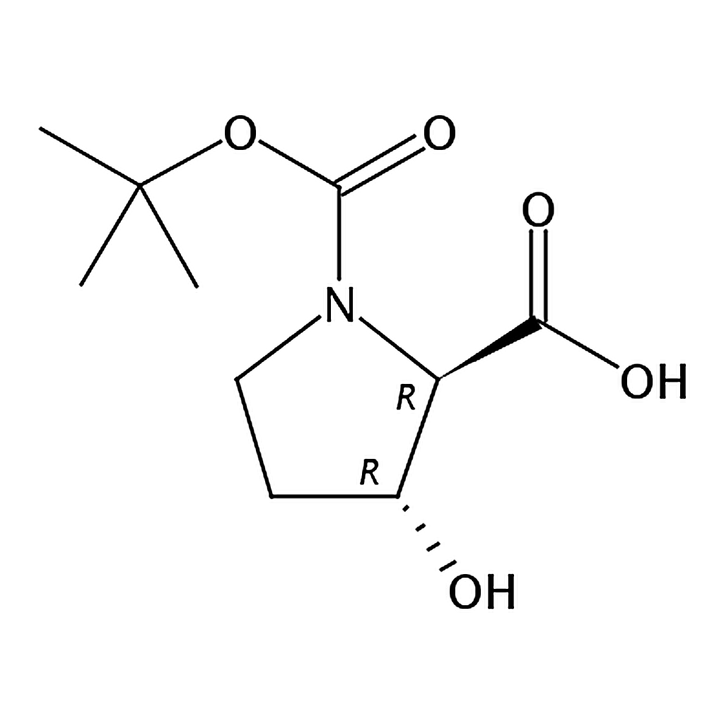 RHAWN (2R，3R)-1-(Tert-Butoxycarbonyl)-3-Hydroxypyrrolidine-2-Carboxylic Acid