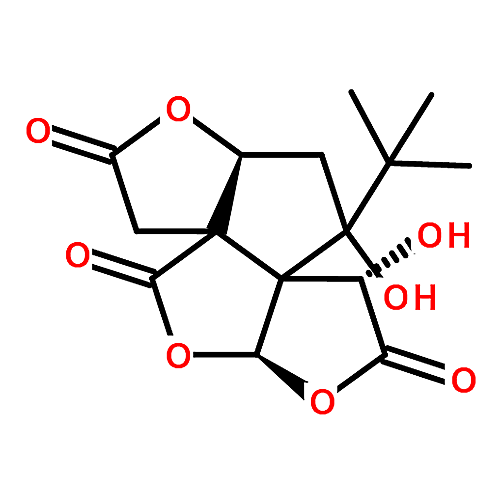 RHAWN (-)-Bilobalide from Ginkgo biloba leaves