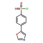 RHAWN 4-(1,3-Oxazol-5-yl)benzenesulphonyl chloride