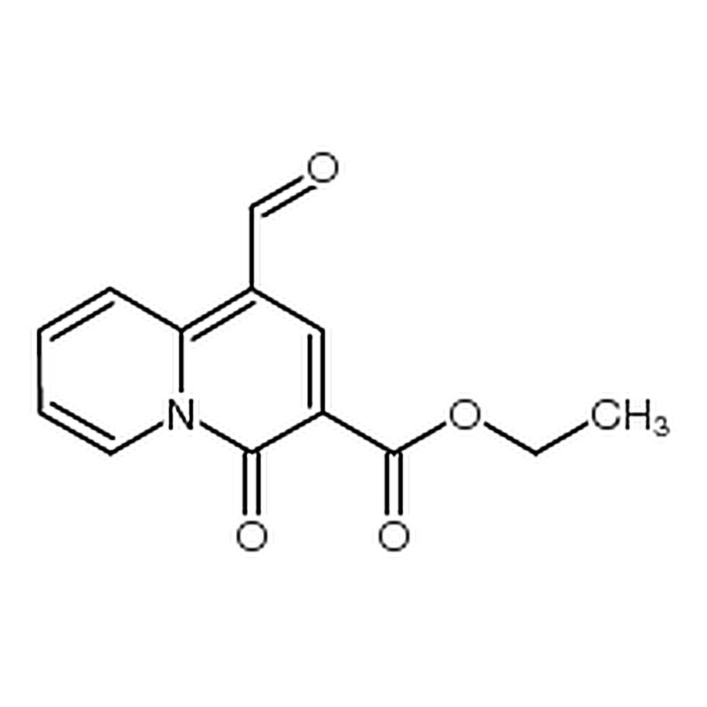 RHAWN Ethyl 1-formyl-4-oxo-4H-quinolizine-3-carboxylate