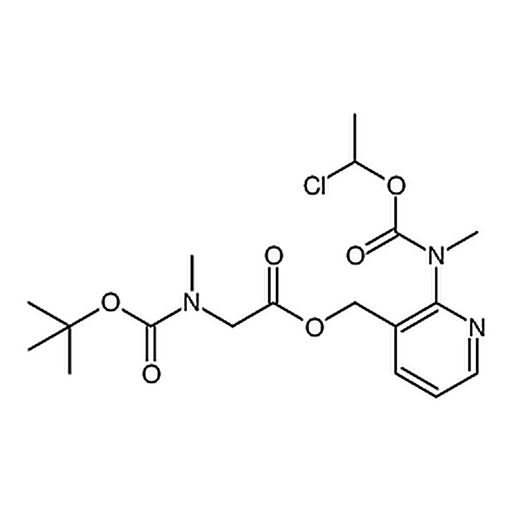 RHAWN (2-(((1-Chloroethoxy)carbonyl)(methyl)amino)pyridin-3-yl)methyl 2-((tert-butoxycarbonyl)(met