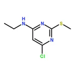 RHAWN 6-Chloro-N-ethyl-2-(methylsulfanyl)-4-pyrimidinamine
