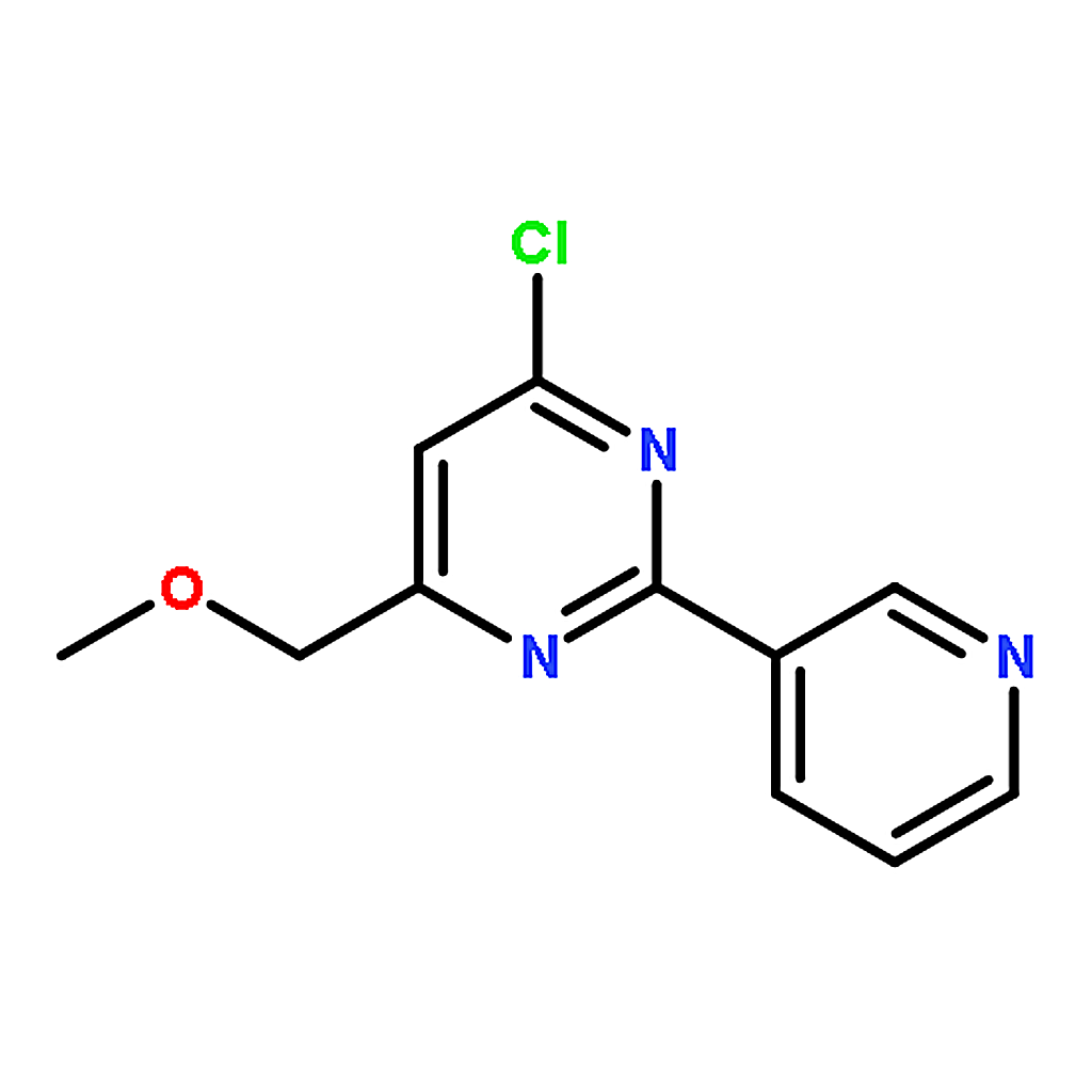 RHAWN 4-Chloro-6-(methoxymethyl)-2-(pyridin-3-yl)pyrimidine