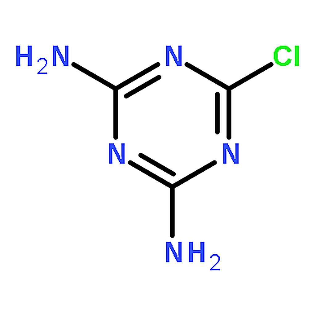 RHAWN 6-chloro-1,3,5-triazine-2,4-diamine