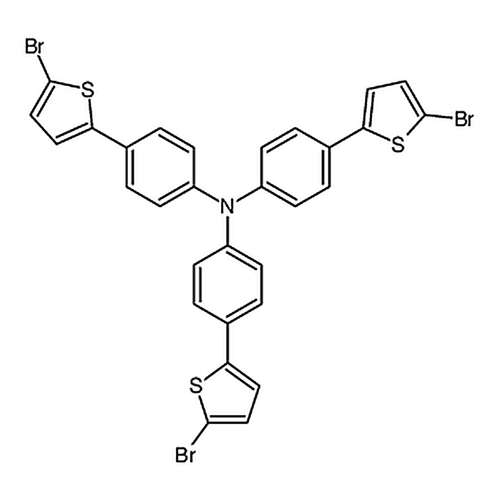 RHAWN Tris[4-(5-bromothiophen-2-yl)phenyl]amine