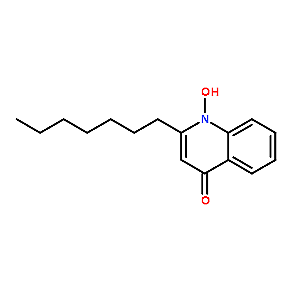RHAWN 2-Heptyl-4-hydroxyquinolin-1-ium-1-olate