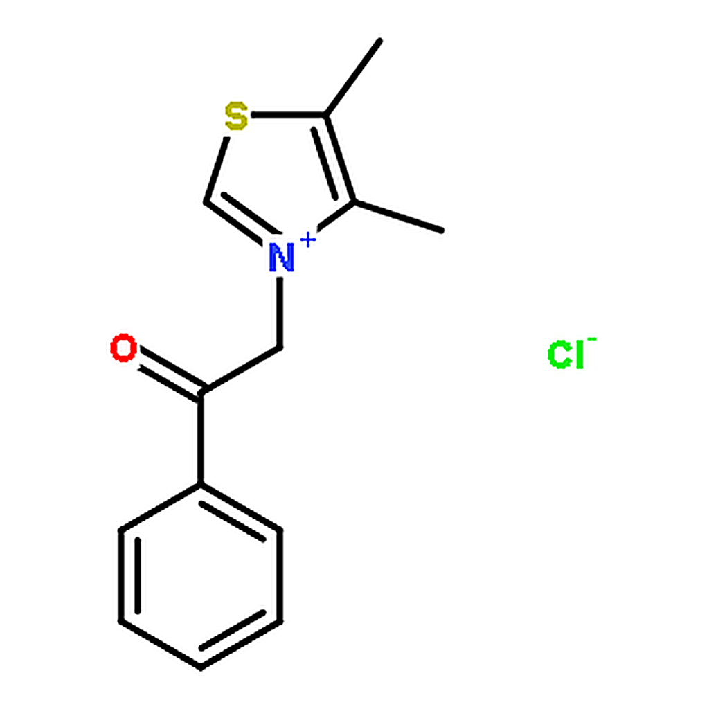 RHAWN 4，5-Dimethyl-3-(2-oxo-2-phenylethyl)thiazol-3-ium chloride