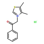 RHAWN 4,5-Dimethyl-3-(2-oxo-2-phenylethyl)thiazol-3-ium chloride