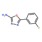 RHAWN 5-(3-Fluorophenyl)-1,3,4-oxadiazol-2-amine