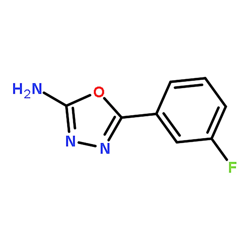 RHAWN 5-(3-Fluorophenyl)-1,3,4-oxadiazol-2-amine