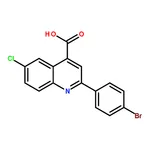RHAWN 2-(4-Bromophenyl)-6-chloroquinoline-4-carboxylic acid