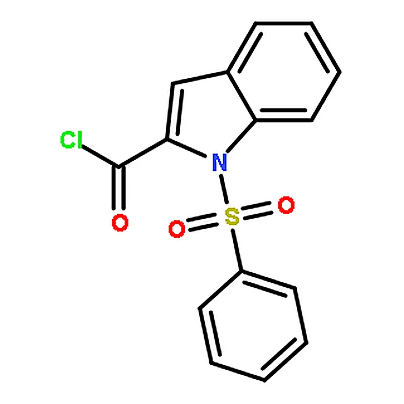 RHAWN 1-(Phenylsulfonyl)-1H-indole-2-carbonyl chloride