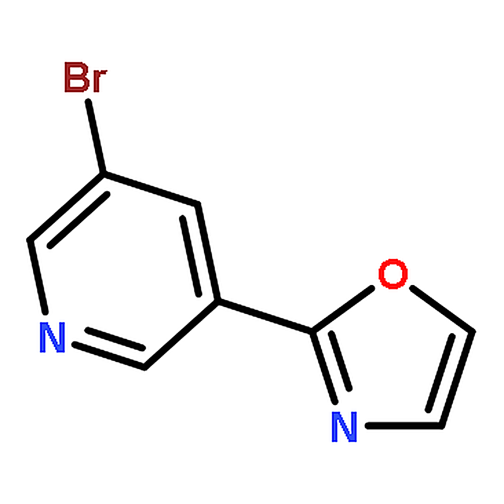 RHAWN 2-(5-bromo-3-pyridyl)oxazole