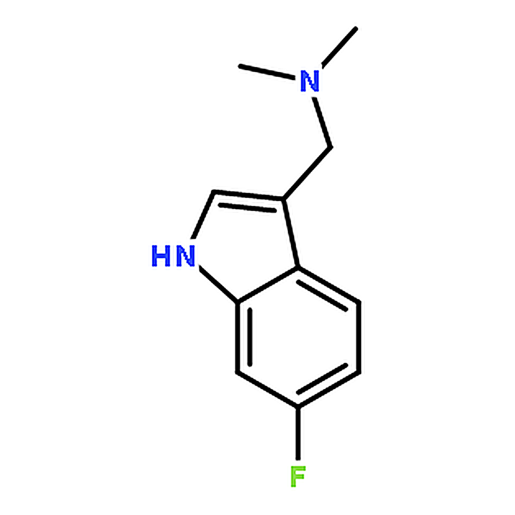 RHAWN 1-(6-Fluoro-1H-indol-3-yl)-N，N-dimethylmethanamine