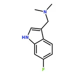 RHAWN 1-(6-Fluoro-1H-indol-3-yl)-N,N-dimethylmethanamine