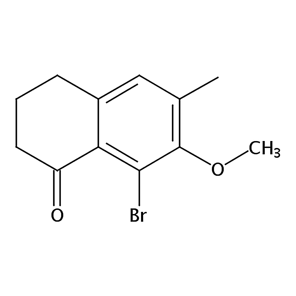 RHAWN 8-Bromo-7-methoxy-6-methyl-3,4-dihydronaphthalen-1(2H)-one