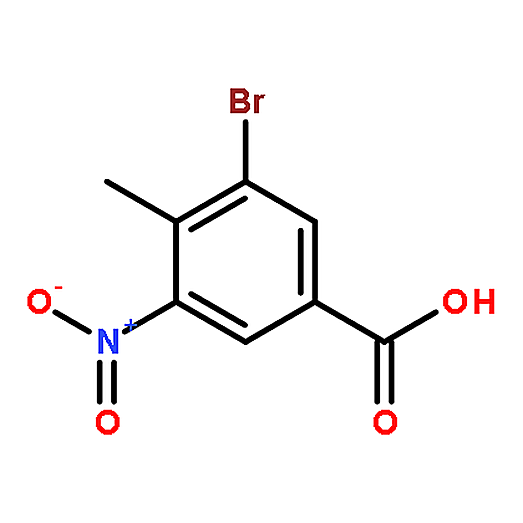 RHAWN 3-Bromo-4-methyl-5-nitrobenzoic acid