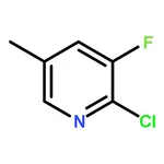 RHAWN 2-Chloro-3-fluoro-5-methylpyridine