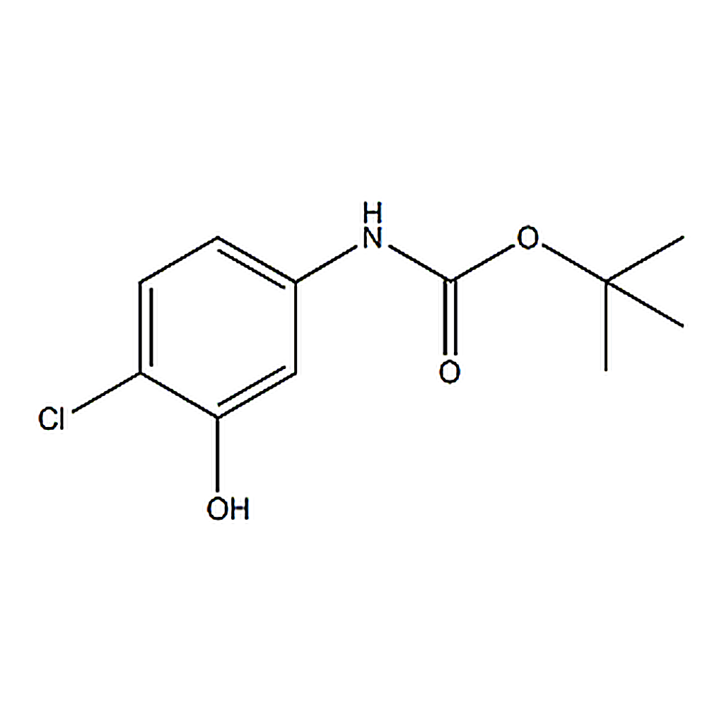 RHAWN tert-Butyl (4-chloro-3-hydroxyphenyl)carbamate