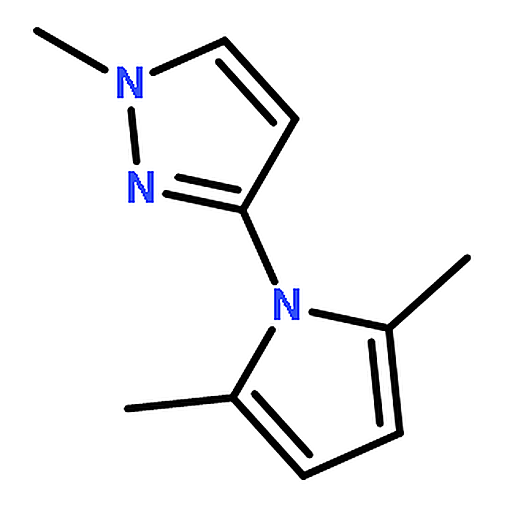RHAWN 3-(2,5-Dimethyl-1H-pyrrol-1-yl)-1-methyl-1H-pyrazole