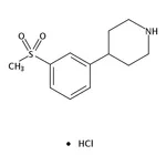 RHAWN 4-(3-Methylsulfonylphenyl)piperidine;hydrochloride