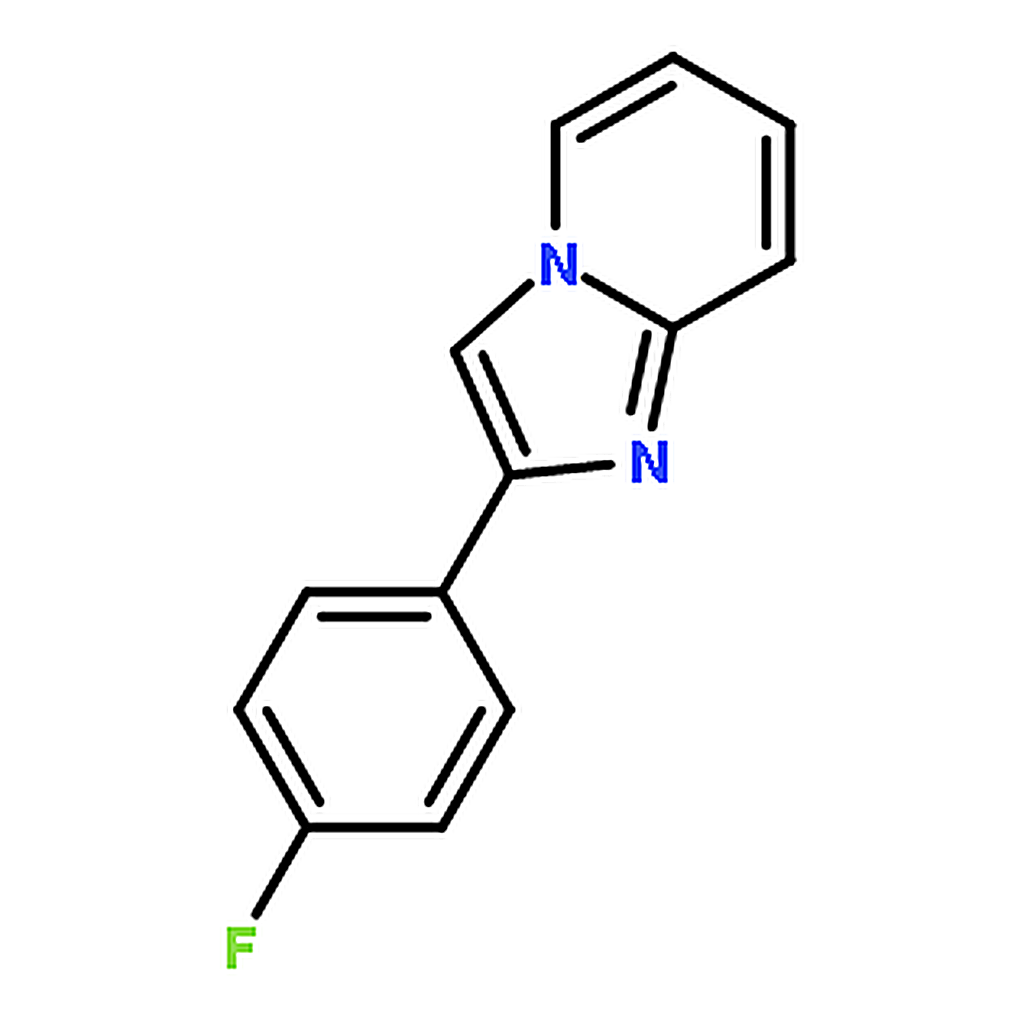 RHAWN 2-(4-Fluorophenyl)imidazo[1，2-a]pyridine