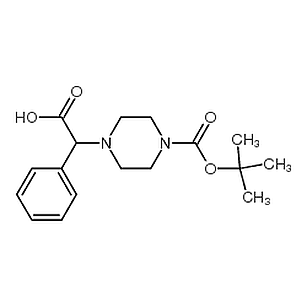 RHAWN 2-(4-Boc-Piperazinyl)-2-phenylacetic acid