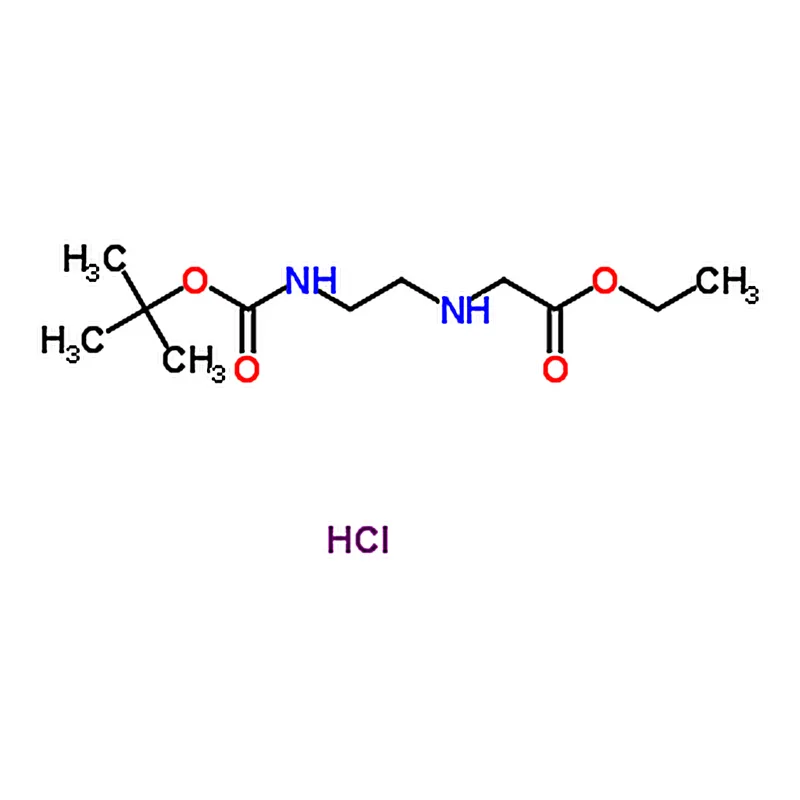 RHAWN Ethyl 2-((2-((tert-butoxycarbonyl)amino)ethyl)amino)acetate hydrochloride